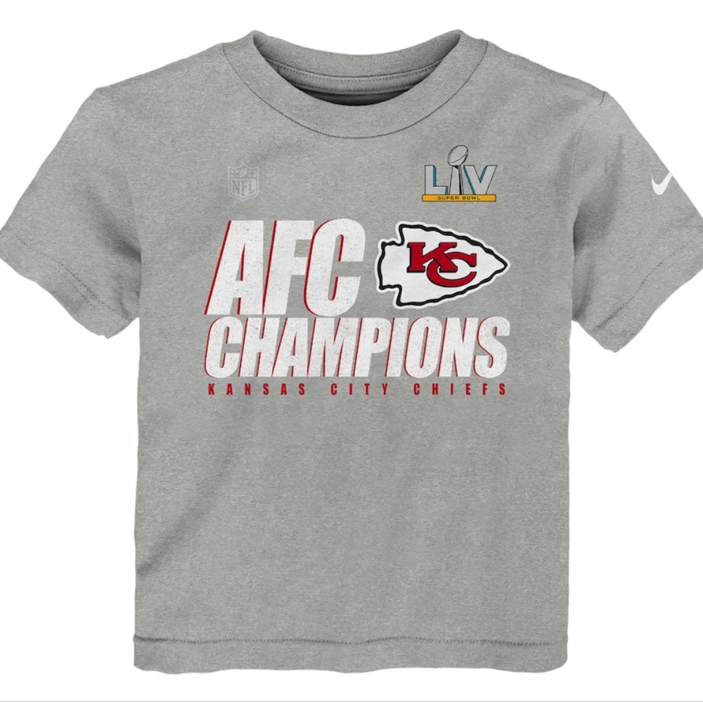 Kansas City Men's AFC Champions T-Shirt  New Size Medium